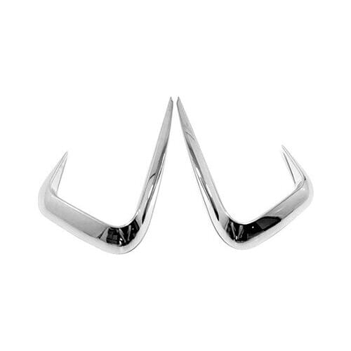 Fit for Ford Explorer 2020 front fog lamp blade decoration frame front bar wind knife refitting front face trim strip Bright