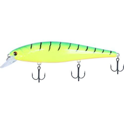 BassLegend Fishing Suspending Minnow Shallow Jerkbait Swimbait Shad Bass Pike Lure Pointer 128 SP 128mm 26g