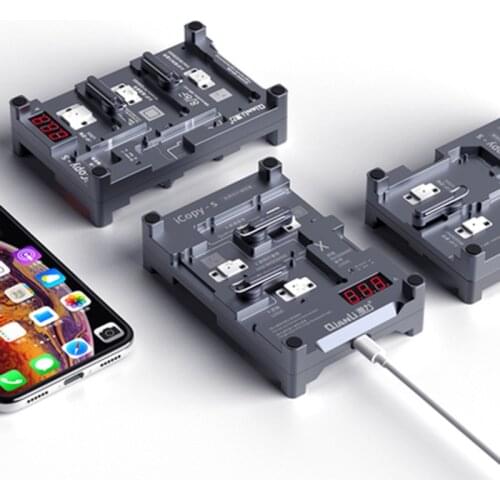 Qianli Icopy-S 4in1 Programming Double-Sided Chip Test Stand For Iphone 6-6sp 7 7p 8p X Xs XSMax Baseband Logic Free Solder Tool