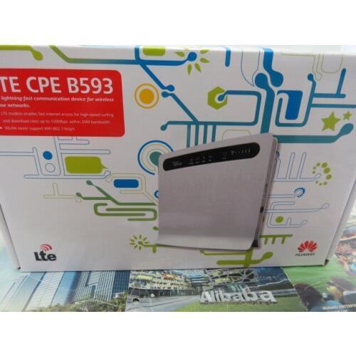 Unlock Huawei B593s-601 LTE TDD 2300Mhz FDD 1800/2600Mhz 150Mbps 4G 3G 2G Router