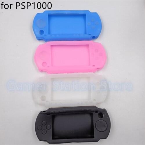 1piece Silicone Soft Cover Case For PSP 1000 Console Gel Rubber Protective Shell Case Cover Skin For PSP1000 Replacement