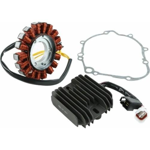 Motorcycle Stator & Regulator Rectifier With Gasket For Suzuki GSXR 750 2006-2010 07 08 09