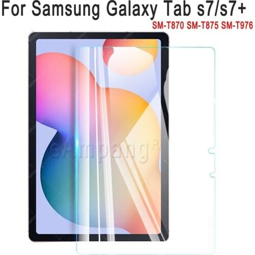Tempered Glass For Samsung Galaxy Tab S7 S7+ Plus Screen Protector SM-T870 SM-T875 SM-T976 0.33mm 9H HD Explosion-Proof Film