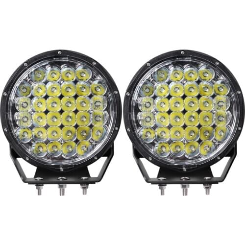 9 Inch Round Led Fog Driving Lights Spot Beam Led Work Lights 128w lantsun