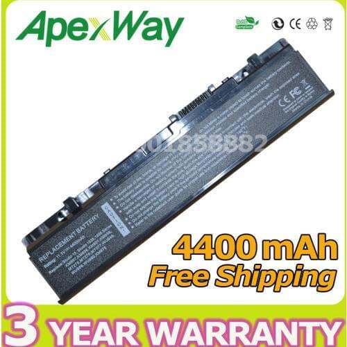 Apexway 4400mAh 1535 laptop battery for Dell Studio 1537 1536 1555 1557 1558 PP39L KM958 WU946 PP33L MT264 KM958 312-0701