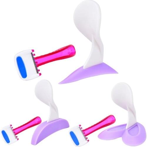 Bikini Private Parts Hair Remover Privates Parts Shaver Triangle Depilator Women Secret Hair Remover Trimmer Shaving Template