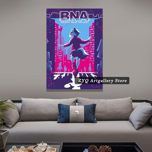 BNA Brand New Animal Poster Art Picture Prints Home Decor Wall Canvas Painting Decoration For Living Room