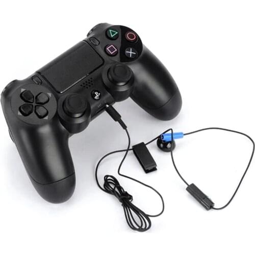 Gamepad Headset With Microphone Earpiece For PS4 Controller Earphones Earbuds