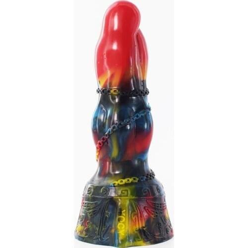 Sex Shop Colorful Anal Plug Dildo Adult Sex Toys For Women Men Suction Cup G-Spot Vaginal Stimulator Massage Masturbation