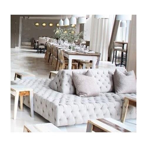 Creative personality designers four side sofa multi person double side sofa two side seat customized hotel lobby