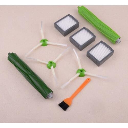 LETAOSK 9pcs Roller Main Side Cleaning Brush Filter Fit For iRobot Roomba i7 E5 E6 Vacuum Household Tool