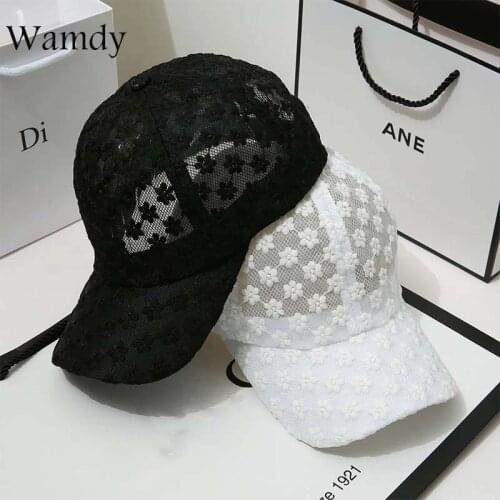 Hollow Bucket Hat New Hot Female Hollow Mesh Daisy Flower Vintage Bucket Capes Summer Japan Korea Breathable Thin Sunshade