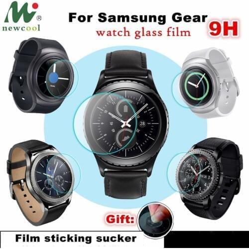 Tempered Glass film For Samsung Gear S4 Sport S3 S2 Classic Gear2 R380 Zero Watch Screen Protector For galaxy watch 42 46 active