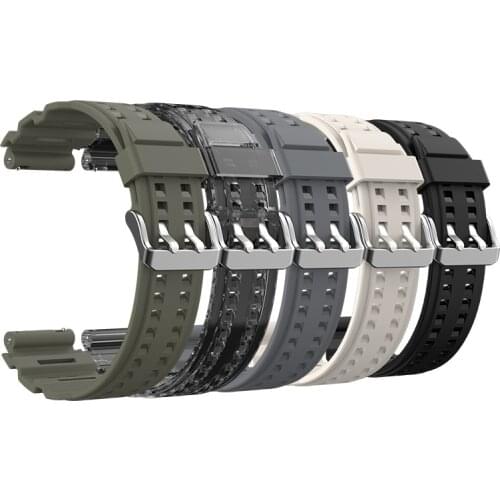 22mm Silicone Band for Samsung Galaxy Watch 46mm 3 45mm Gear S3 Huawei Watch 2 46mm Amazfit GTR 47mm Sports Breathable Strap