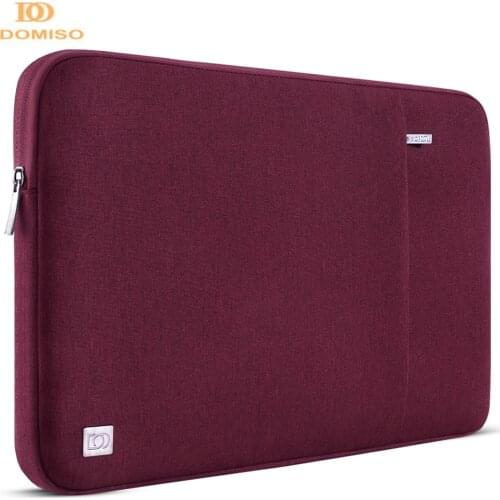 DOMISO SplashProof Shockproof Laptop Bag For Macbook 10" 13" 14" 15.6" 17.3"inch Tablet Laptop sleeve Enough Space Computer Case