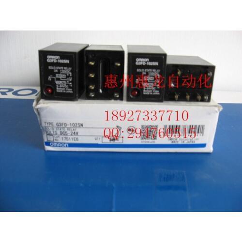 [ZOB] New original authentic OMRON Omron solid state relays G3FD-102SN DC24V --2PCS/LOT
