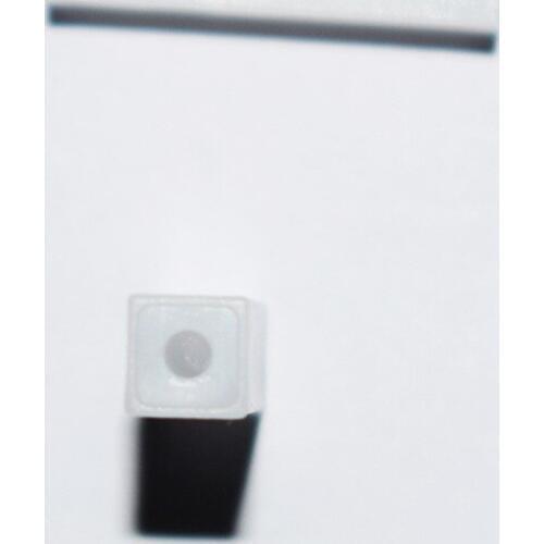 10/100pcs Square / 5x5x20mm / white plastic connector / DIY science model material accessories/DIY toy accessories