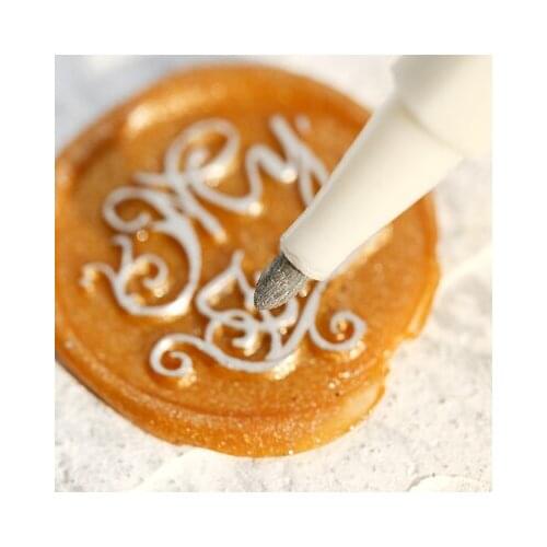 10 colors Colorful Pen Wax Seal Stamp Mark Pen Decoration Wax Stamp Gold Color Pen Metallic for DIY Envelope gifts