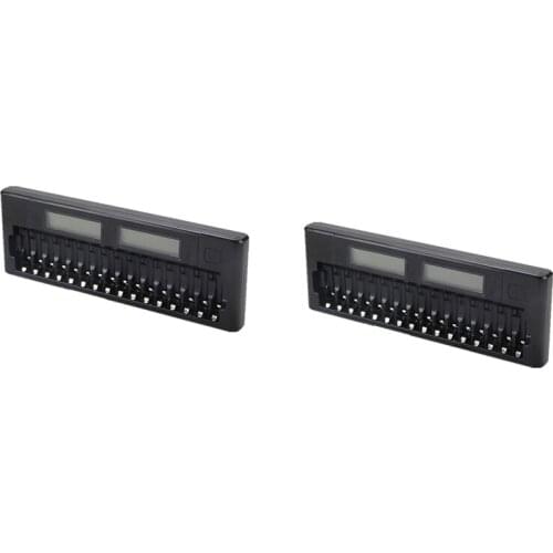 16 Slots LCD Display Smart Battery Charger For AA/AAA 1.2V Ni-MH Ni-Cd Rechargeable Battery