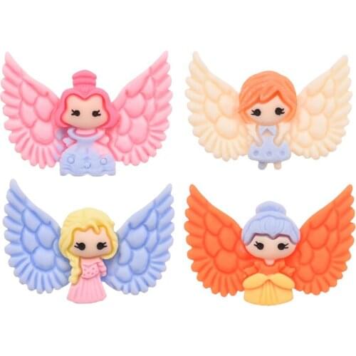 250PCS Fashion Cartoon Princess Hair Accessories for Girls Hair Bows Center Boutique Supplies for Making Headwrap DIY Accessory