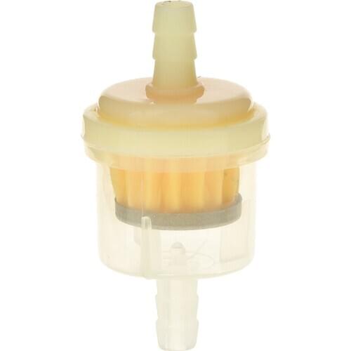 4pcs Gas Fuel Filter for 8mm Motorcycle Fuel Hose ABS Plastic