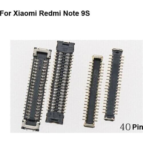 5pcs Dock Connector Micro USB Charging Port FPC connector For Xiaomi Redmi Note 9S logic on motherboard mainboard Note 9 S