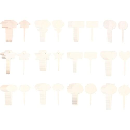 50Pcs Garden Plant Labels Flowers Succulent Planter Markers Name Tags Sign