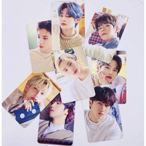 8pcs/set Kpop stray kids photocard Photo album Cards postcard for fans collection New arrivals