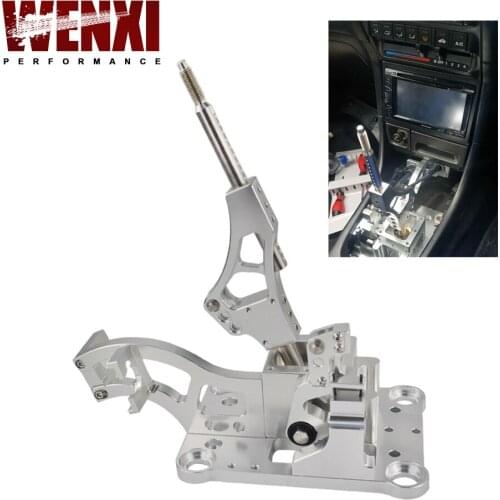 Billet Aluminum Shifter Box Gear Shifter Shift Knob For Acura RSX / K series engine EG EK