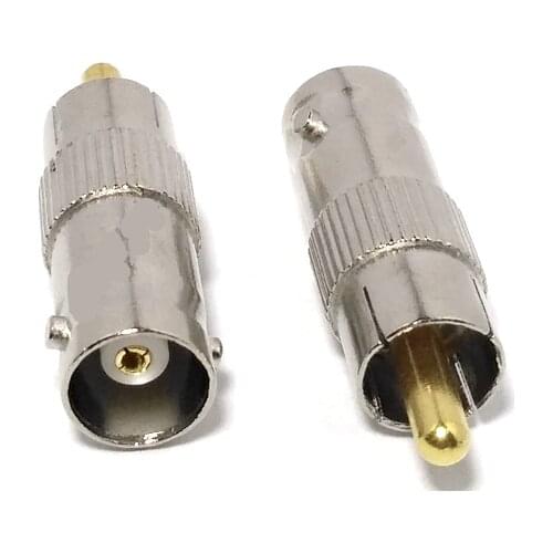 Free shipping 10PCS NC female to RCA male AV to Q9 female BNC revolution Lotus head mother Video Converter