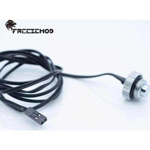 FREEZEMOD DT-CWD Plug Temperature Sensor Waterproof Plug DuPont Terminal Interface Computer Pc Water Cooler Fitting. DT-CWD