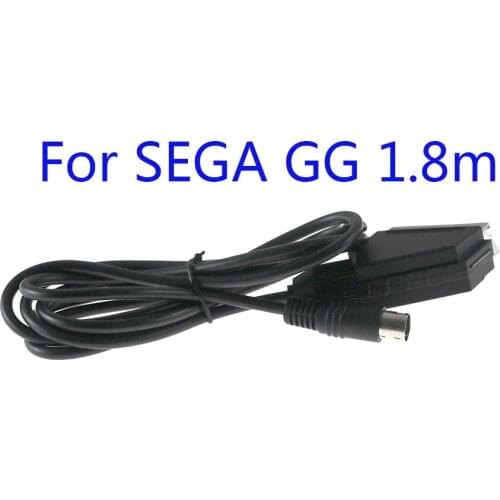 10pcs New arrive RGB Scart Lead cable For Sega Mega Drive 2 Genesis 2 Megadrive 2 MD2 RGB AV Scart Cable