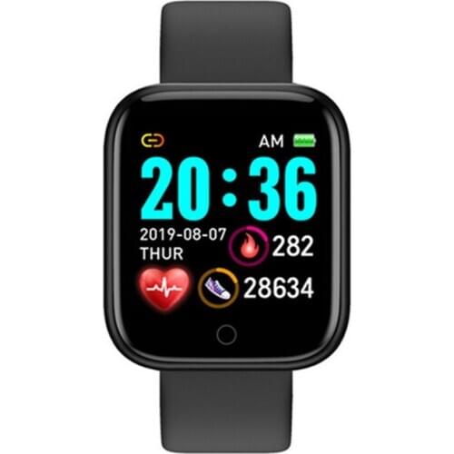 2020 New Fashion Smart Watches Y68 Smart Watch Women Men D20 Sport Smartwatch watch for Android Ios