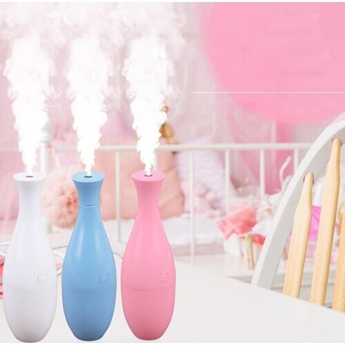 ELOOLE New Bowling Shape Air Humidifier Alcohol Aromatherapy Diffuser Portable USB Humidification Noiseless For Car Home Office