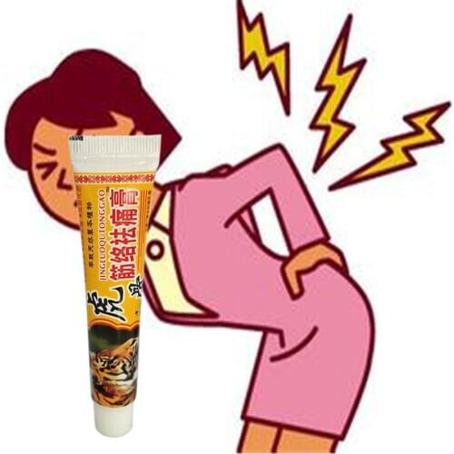 Wholesale Fast Relieve Pain Tiger Bone Analgesic Ointment Medical Plaster Balm Pain Relief Cream 25g/Pcs Joints Pain Plaste