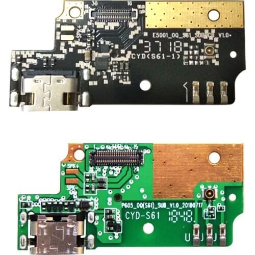 Original USB Charging Plug USB Slot Charger Port Connector Board Parts Accessories For OUKITEL U25 Pro Phone,Used