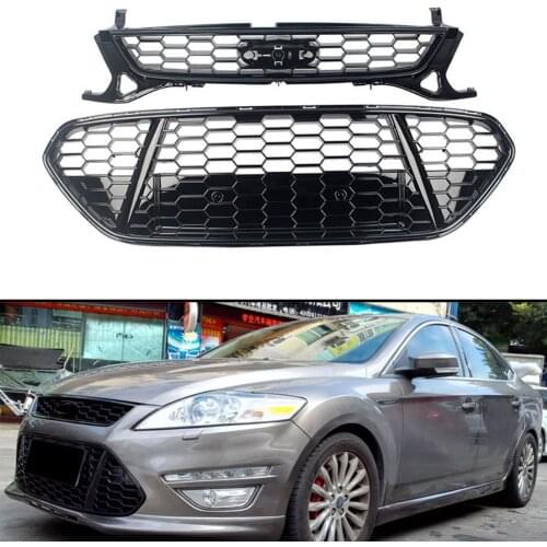 Front Upper Lower Grill Fit For Ford Mondeo 2011 2012 2013 MK4