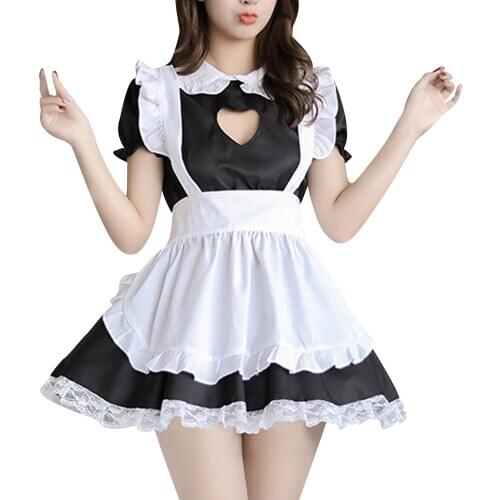 Sexy Costume Babydoll Dress Uniform Erotic Lingerie Role Play Women Sexy Lingerie Cosplay French Apron Maid Servant Lolita 2021