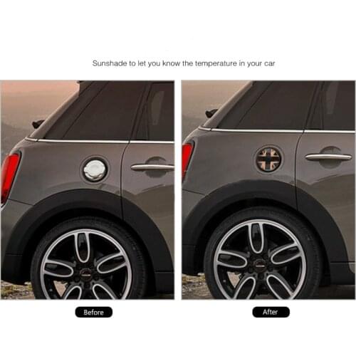 Dedicated for BMW mini coopers fuel tank cap sticker shell F55 F56 high with fuel tank cap decoration modification sticker