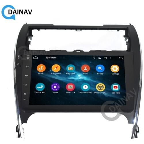 Vertical Screen Car Multimedia Video Player GPS Navigation Head Unit For Toyota camry 2012-2015 Car Stereo Radio