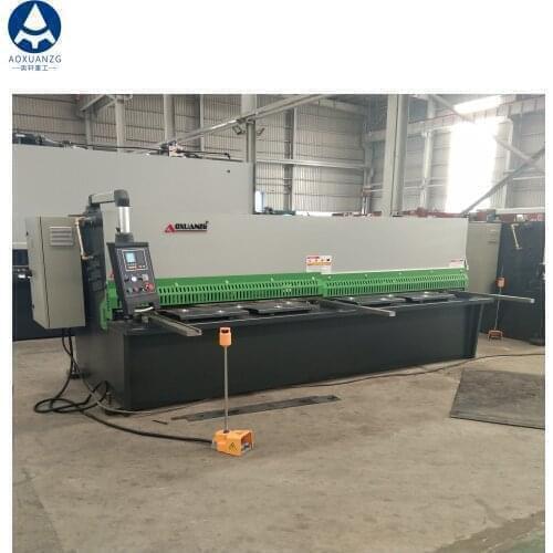 High accuracy QC12Y-4*4000 E21S shearing machine hydraulic iron galvanized sheet