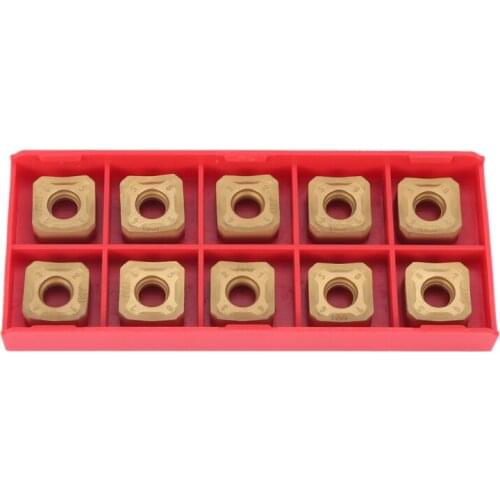 10Pcs SNMX1206 Carbide Milling Inserts Processing Cast Iron Die Steel Milling Inserts Lathe Accessories