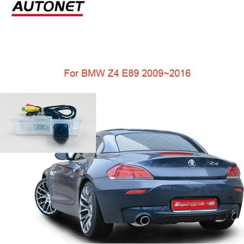 Autonet 1280*720P Rear view camera For BMW Z4 E89 2009~2016 CCD license plate camera/ CVBS/AHD car camera/fisheye cam