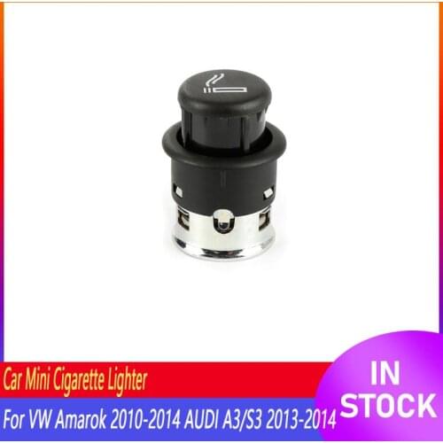 Car Mini Cigarette Lighter Replacement 1J0 919 307 Fits For VW Amarok 2010-2014 A3/S3 2013-2014 Auto Car Parts