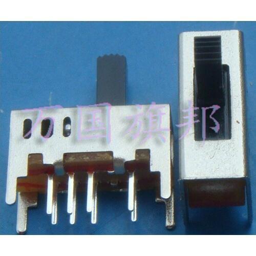 Duplex 8P 3T 16*6.7MM toggle switch / slide switch with stents