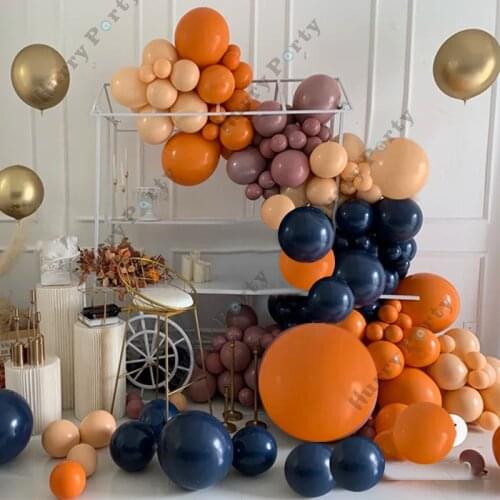 144Pcs Double Layer Retro Pink Balloon Garland 1St Birthday Decoration Balloon Arch Kit Baby Shower Wedding Party Decor Supplies
