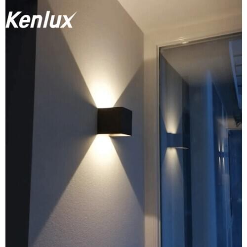 IP65 Waterproof 12W 20W indoor outdoor Led Wall Lamp Aluminum Adjustable Surface Mounted AC85~265V Led Garden Light sconce