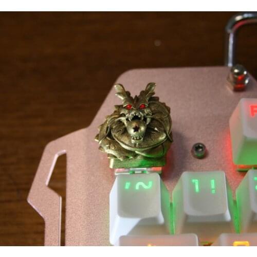 1pc Metal texture resin Key Cap Mechanical Keyboard keycap personality Esc keycap R4 Height