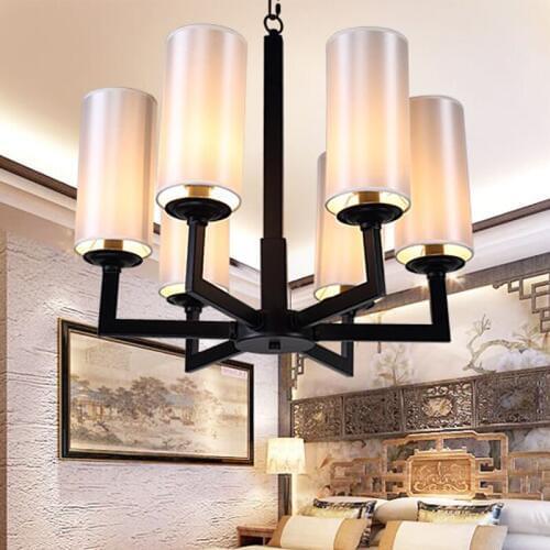 Multiple pendant light simple new Chinese Style Lights living room creative stage personalized art lamps ZX155