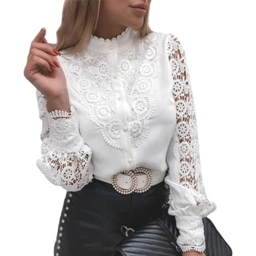 LAMLKKY Lace Blouses